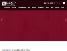 Tablet Screenshot of kaouds.com